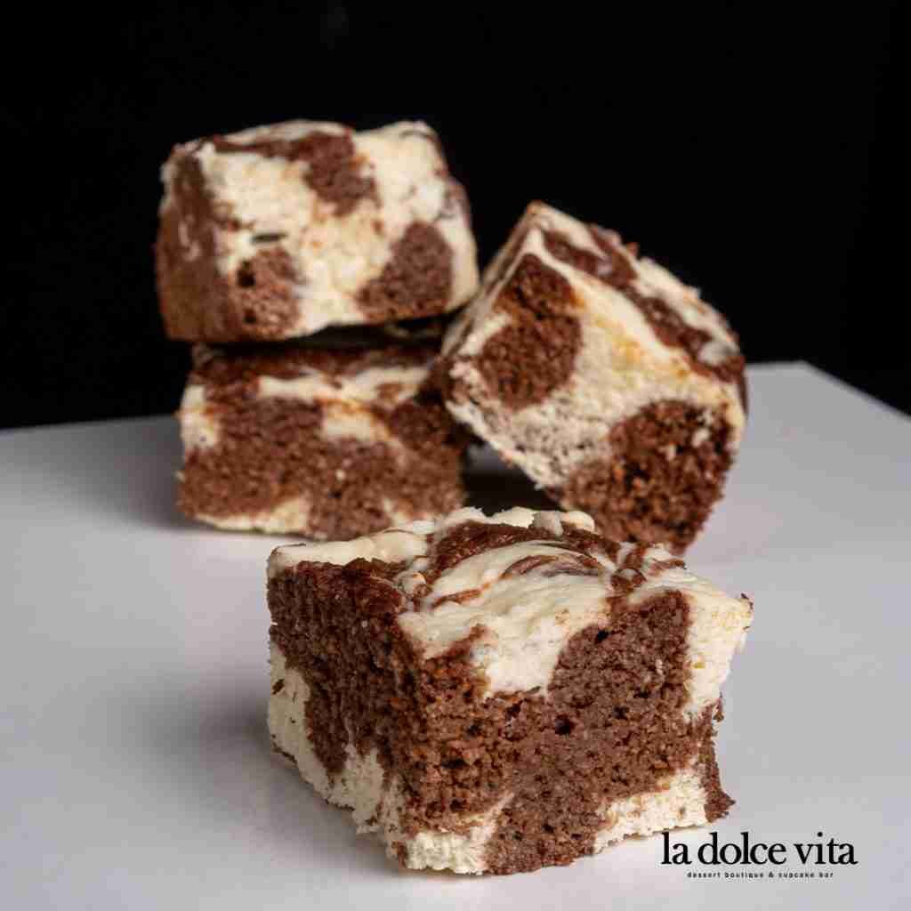Brownie Queso Philadelphia Keto