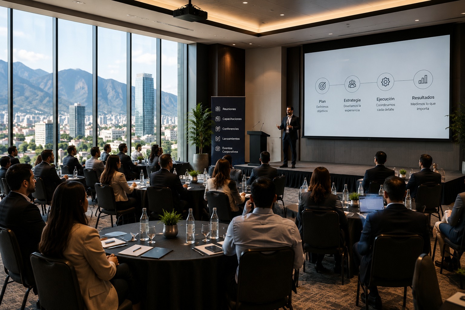 Espacios para eventos corporativos en Monterrey: cómo elegir el lugar ideal para tu empresa