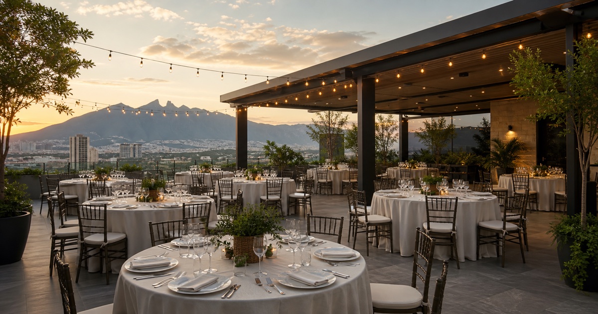 Terrazas para eventos en Monterrey: cómo elegir la opción ideal