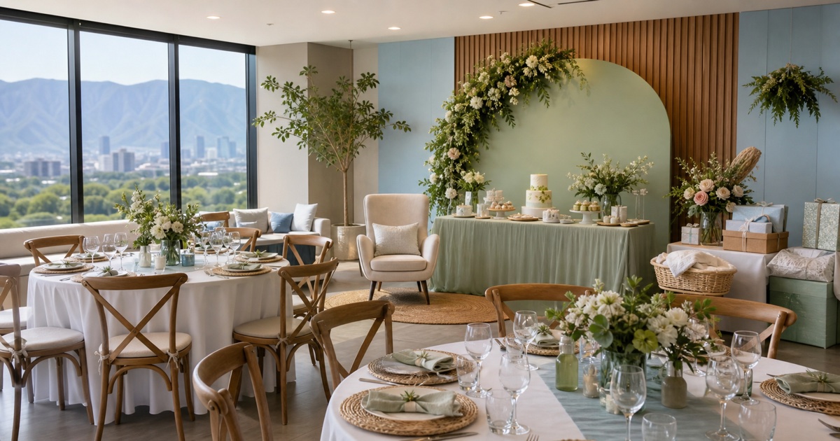 Espacios para baby shower en Monterrey: guía para organizarlo