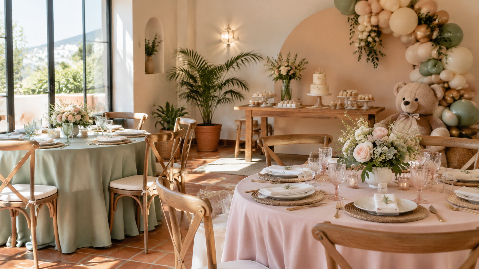 Baby shower pequeño en Monterrey: ideas para 20, 30 o 50 invitados